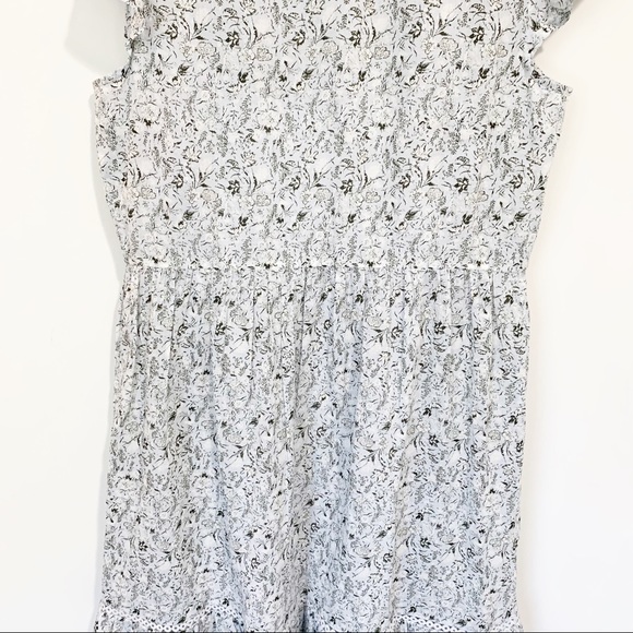 Lucky Brand Grace Midi Dress Floral Size Medium - Picture 12 of 15